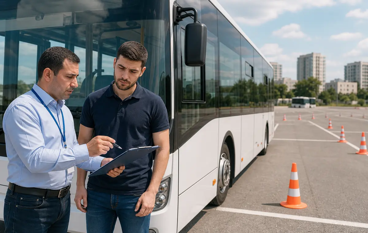 D Kateqoriyası Avtobus Sürücülük Kursu — Peşəkar Avtobus Sürücüsü Ol